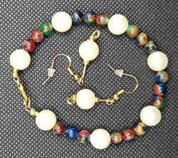 Item H - Bracelet & Earring Set